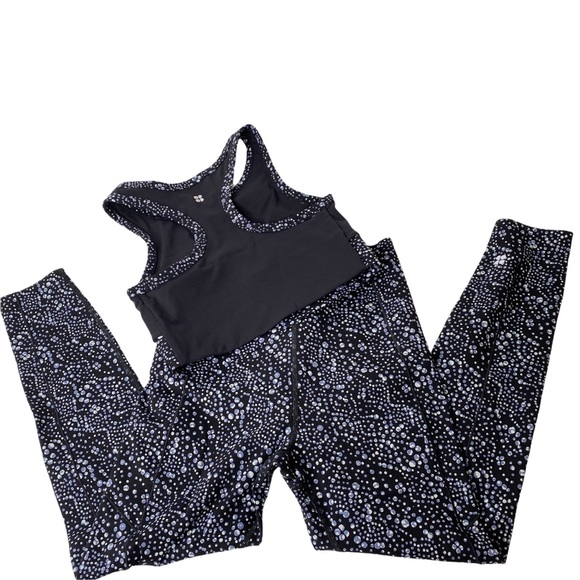 Sweaty Betty 2-pc Set Power Super High Rise 7/8 Pocket Leggings Crop Top… - Picture 12 of 15